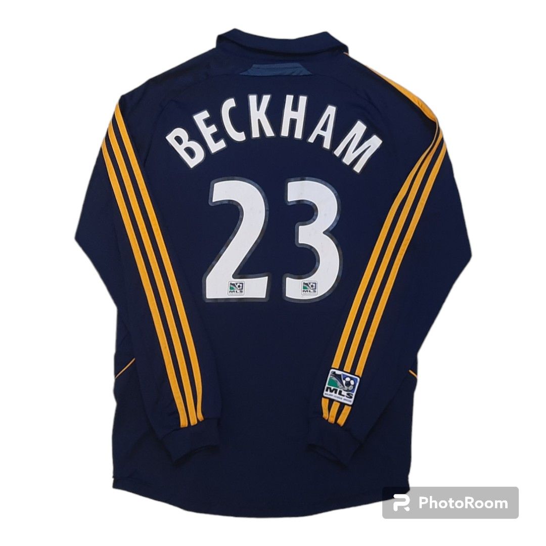 2007-08 LA Galaxy Home Shirt Beckham #23 - 7/10 - (S)