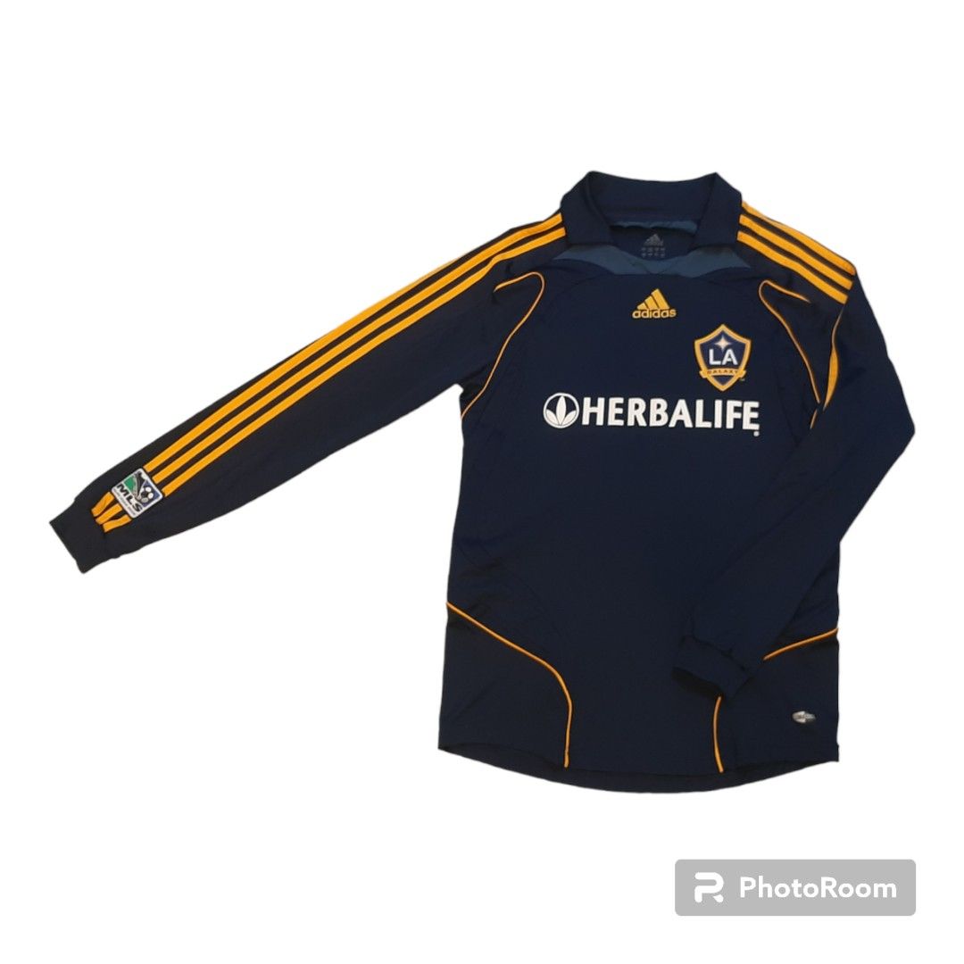 Original La Galaxy Adidas Away long Sleeve Jersey 2007 08 Size S