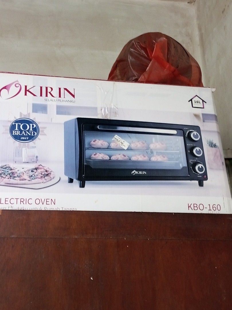 Oven listrik KIRIN 16 Liter KBO160 Stay On, Kitchen & Appliances di