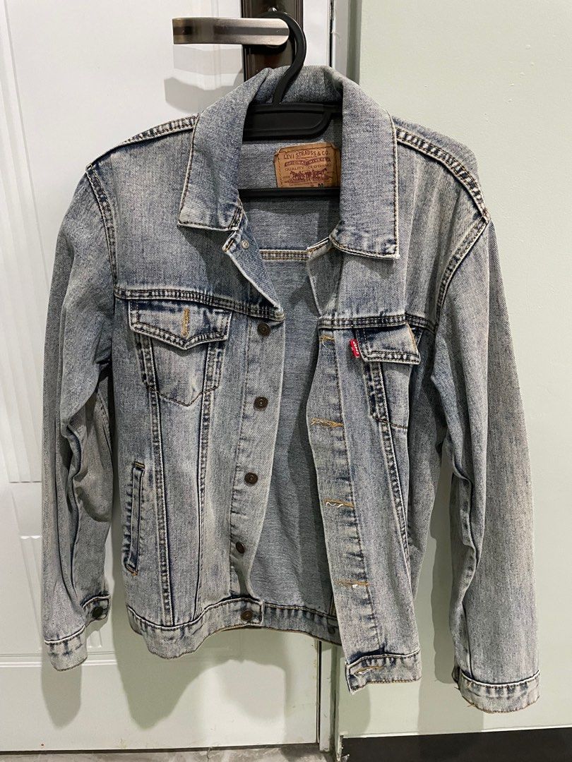 Jaket denim levis online