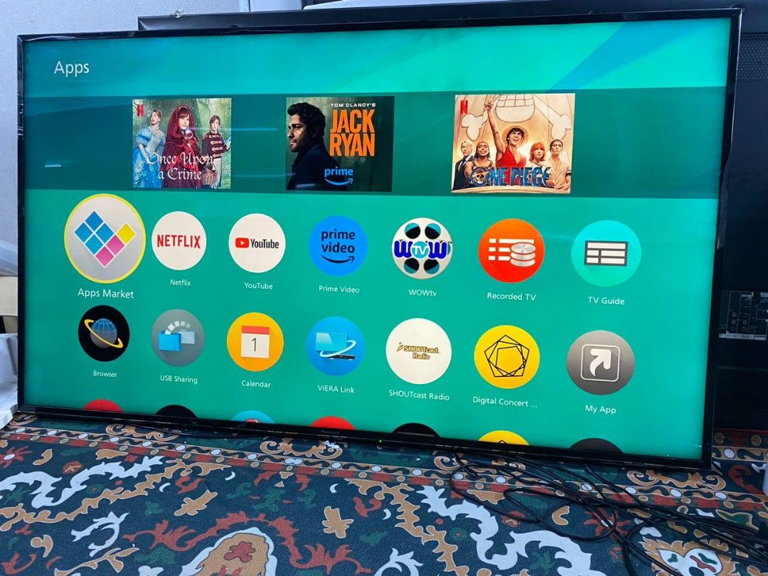 Panasonic smart TV 4k 65 inch, TV & Home Appliances, TV & Entertainment, TV on Carousell