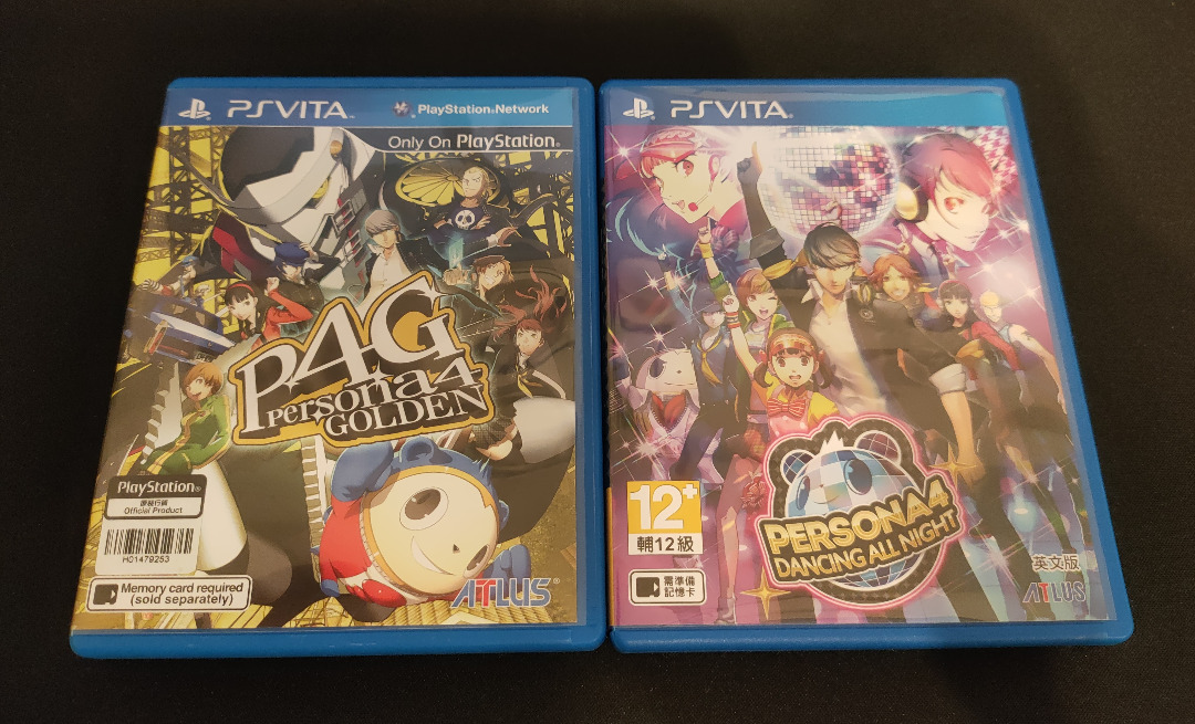Persona 4 golden ps on sale vita bundle