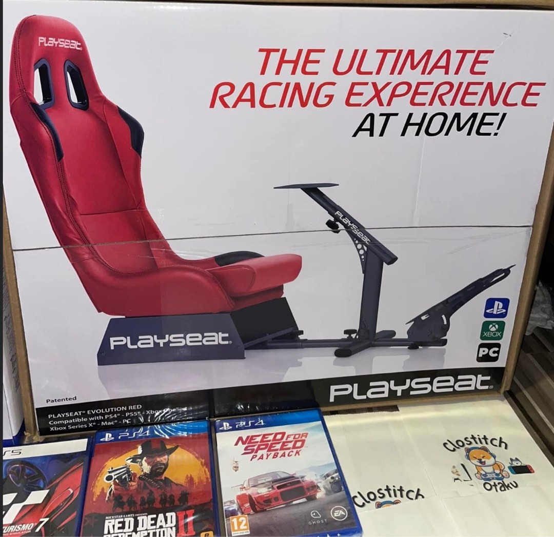 PLAYSEAT EVOLUTION RED LIMITED EDITION RACING CHAIR ( Brand New