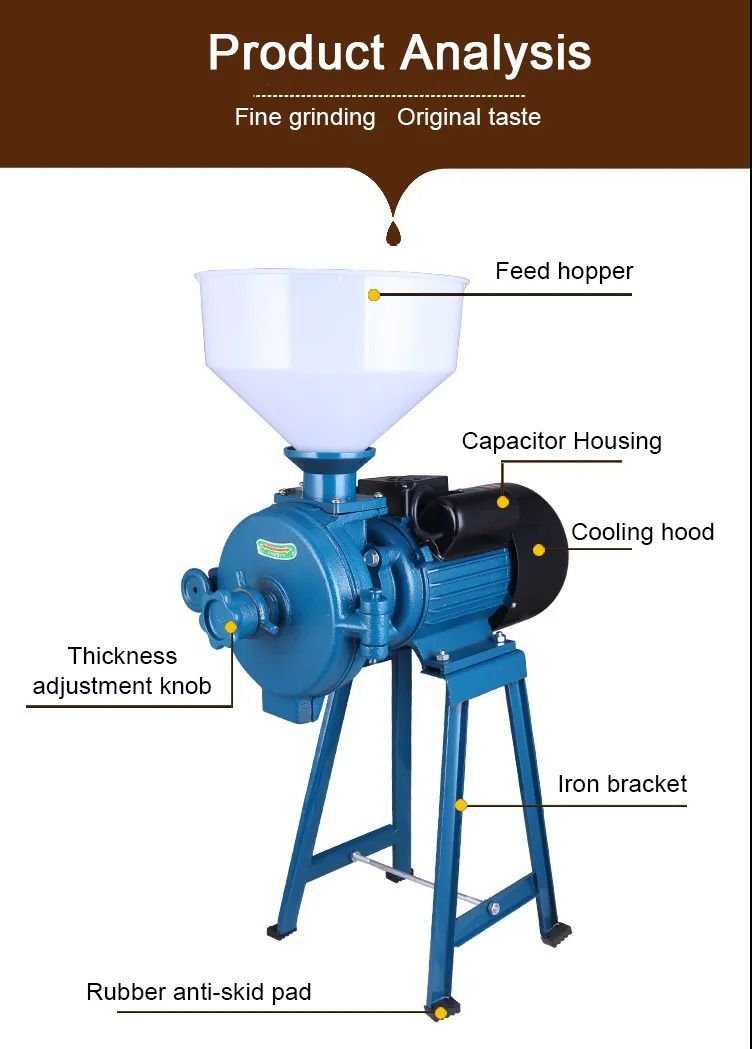 Portable Grinder Wet Grinder Corn Grinder Rice Grinder Coffee Grinder