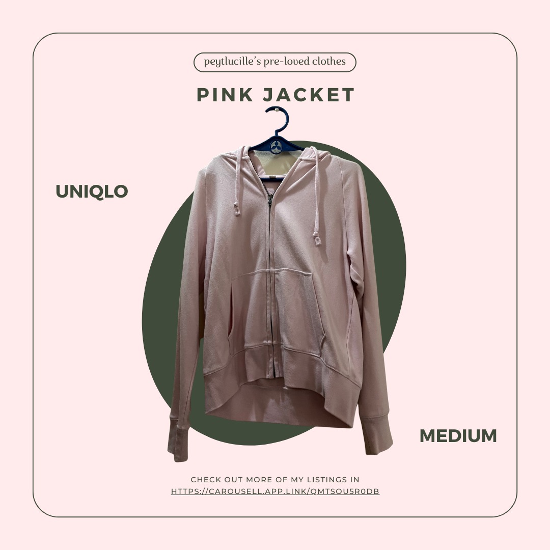 Pre-owned Jacket In Pink