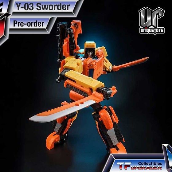 [Pre-order] Unique Toys Y-03 Sworder Triple Changer Sandstorm, Hobbies ...