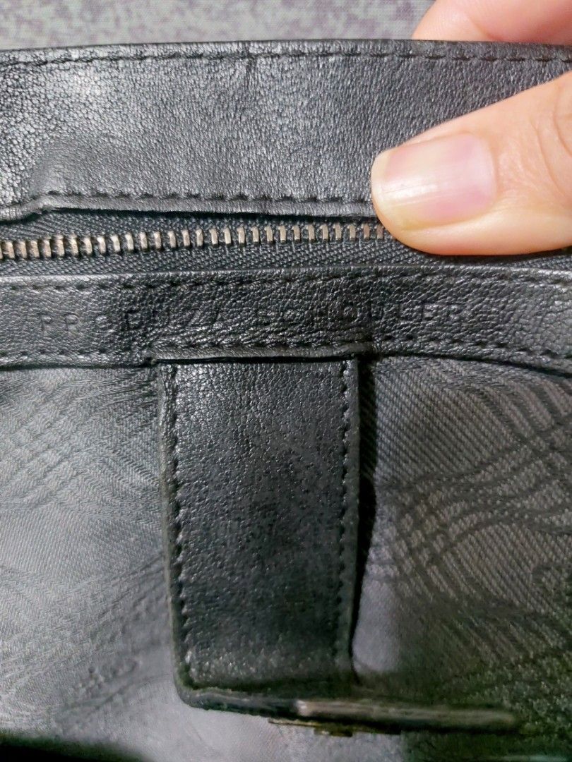 Proenza Schouler black (Category: Luxury Bags & Wallets) located in Manila. Submitted by yanakolekzione (Listing ID 1260937342, Image 3). Description: original Proenza Schouler medium PS1 last photo is for reference only it has flaws, it needs to be repair thus selling low.