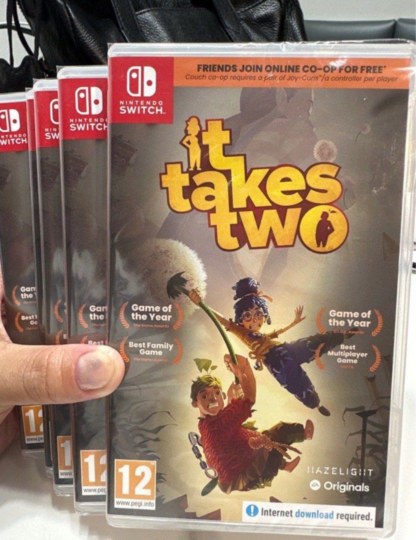 Promo! It takes two - Nintendo switch games, Video Gaming, Video Games,  Nintendo on Carousell