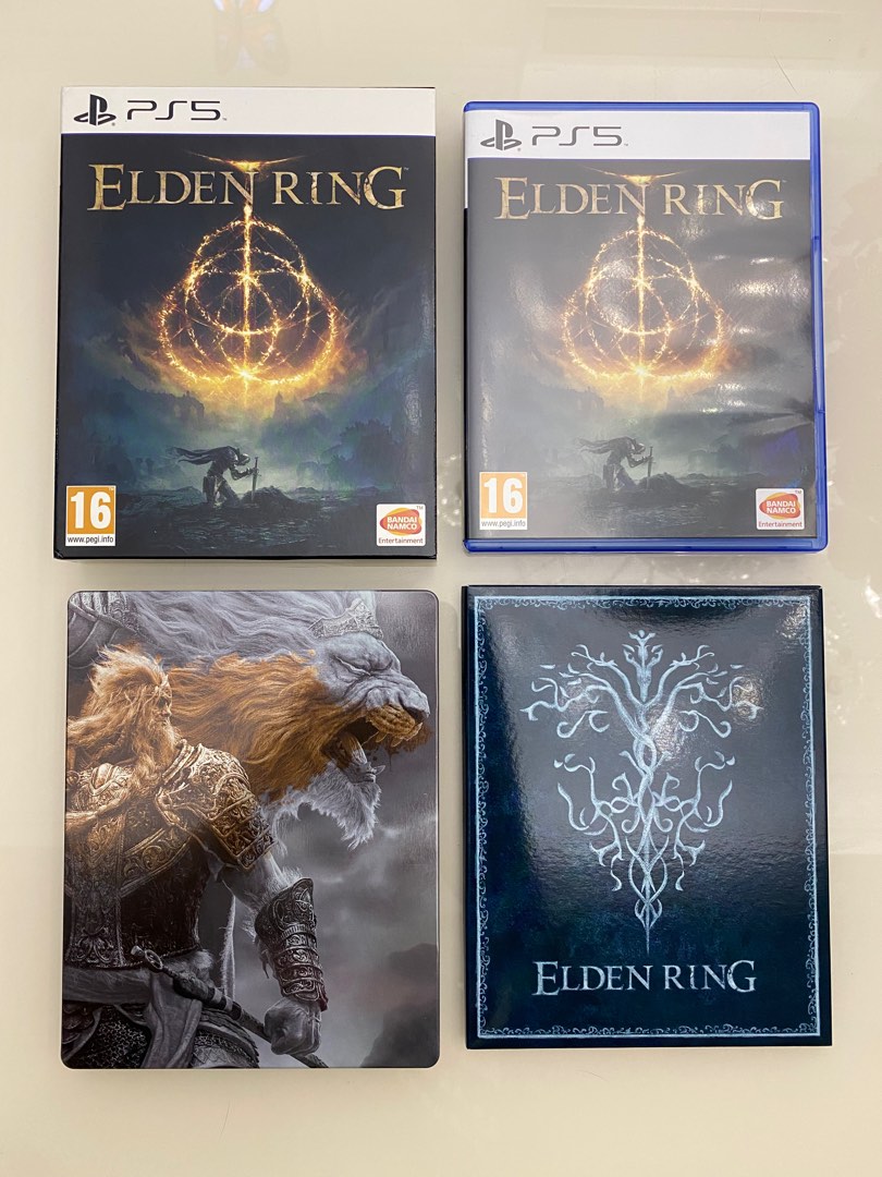  Elden Ring Launch Edition (PS4) : Video Games