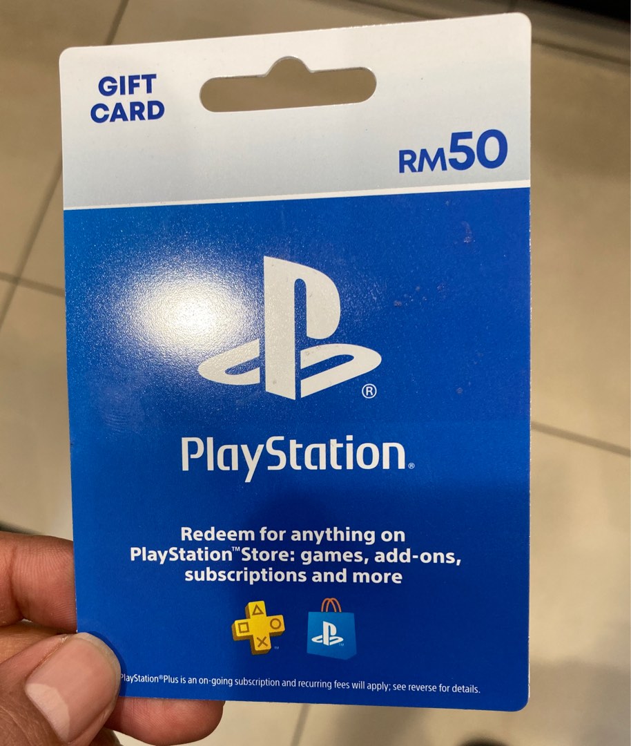 Playstation shop top up