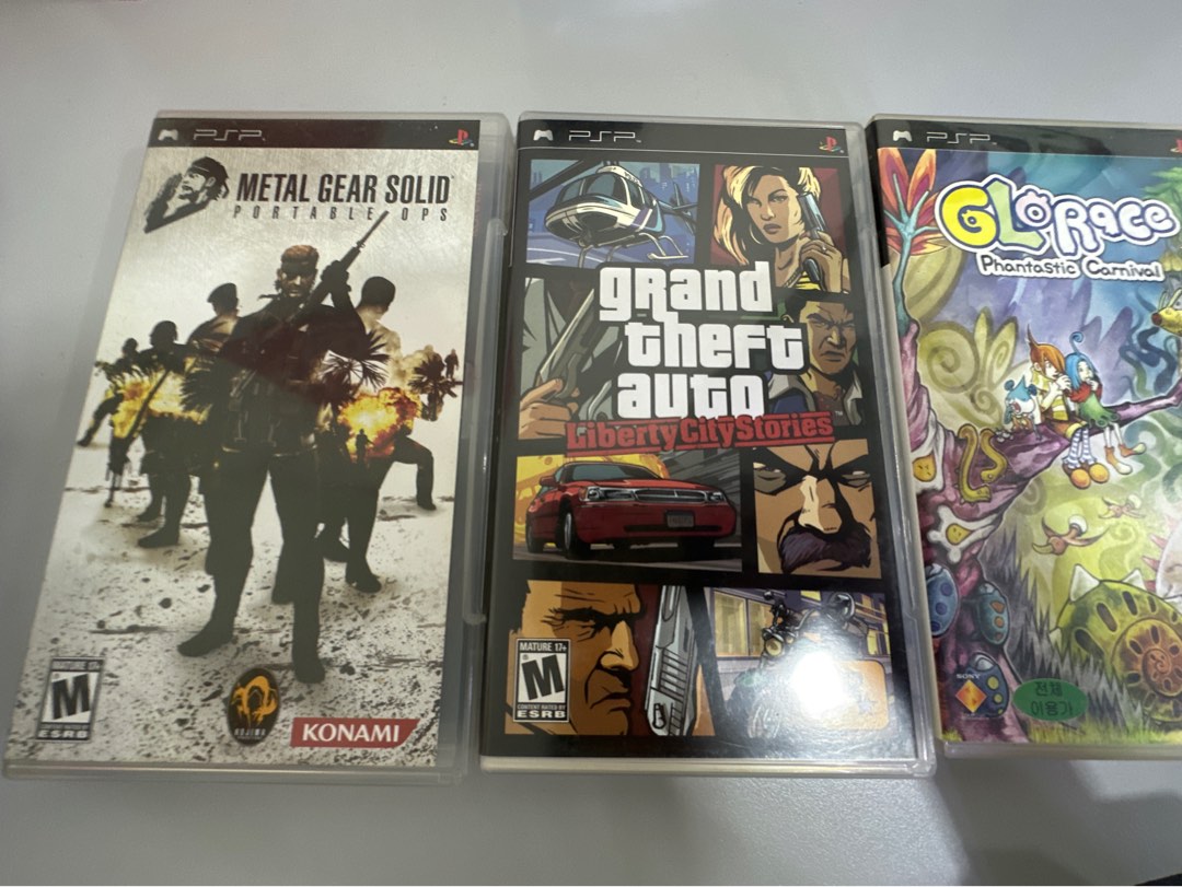 PSP Games, Video Gaming, Video Games, PlayStation on Carousell