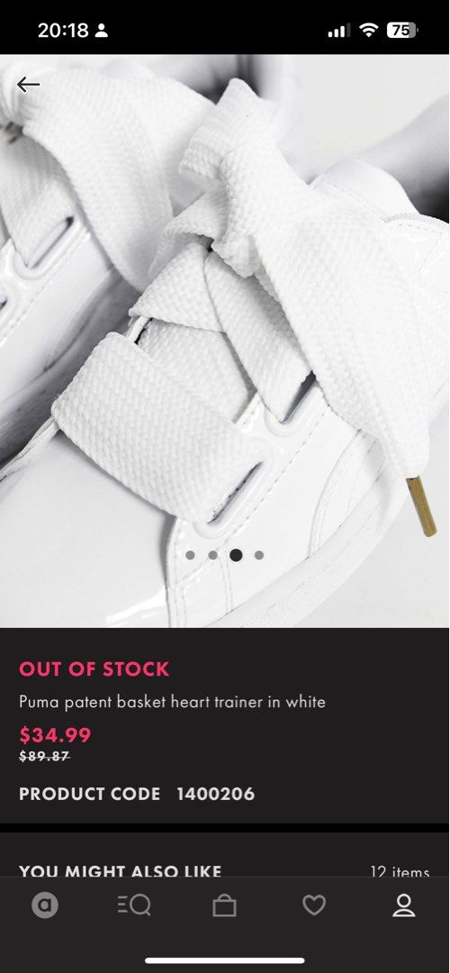 Puma basket best sale heart patent wns