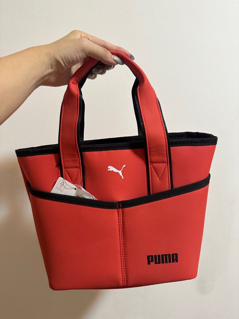 Puma red tote bag