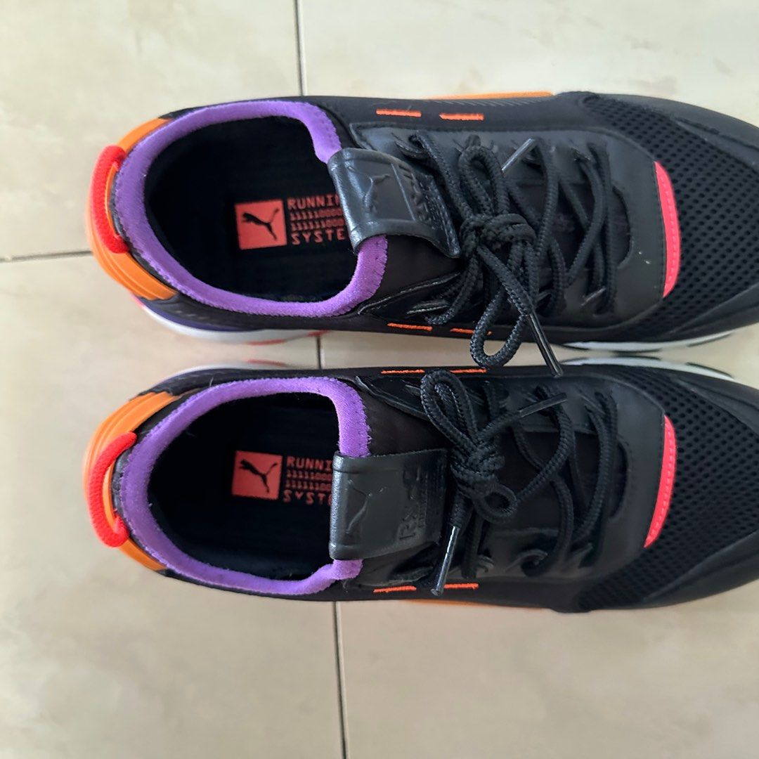 Puma rs 0 black orange purple hot sale