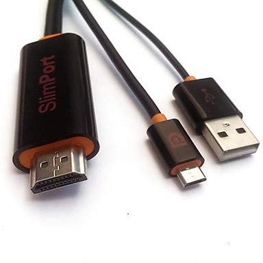 QAZSE Slimport MyDP Male to HDMI Male Full HD Cable w Micro USB for Nexus 4 5 7 Cell Phones G2 G3 G PRO G pad More Computers Tech Parts