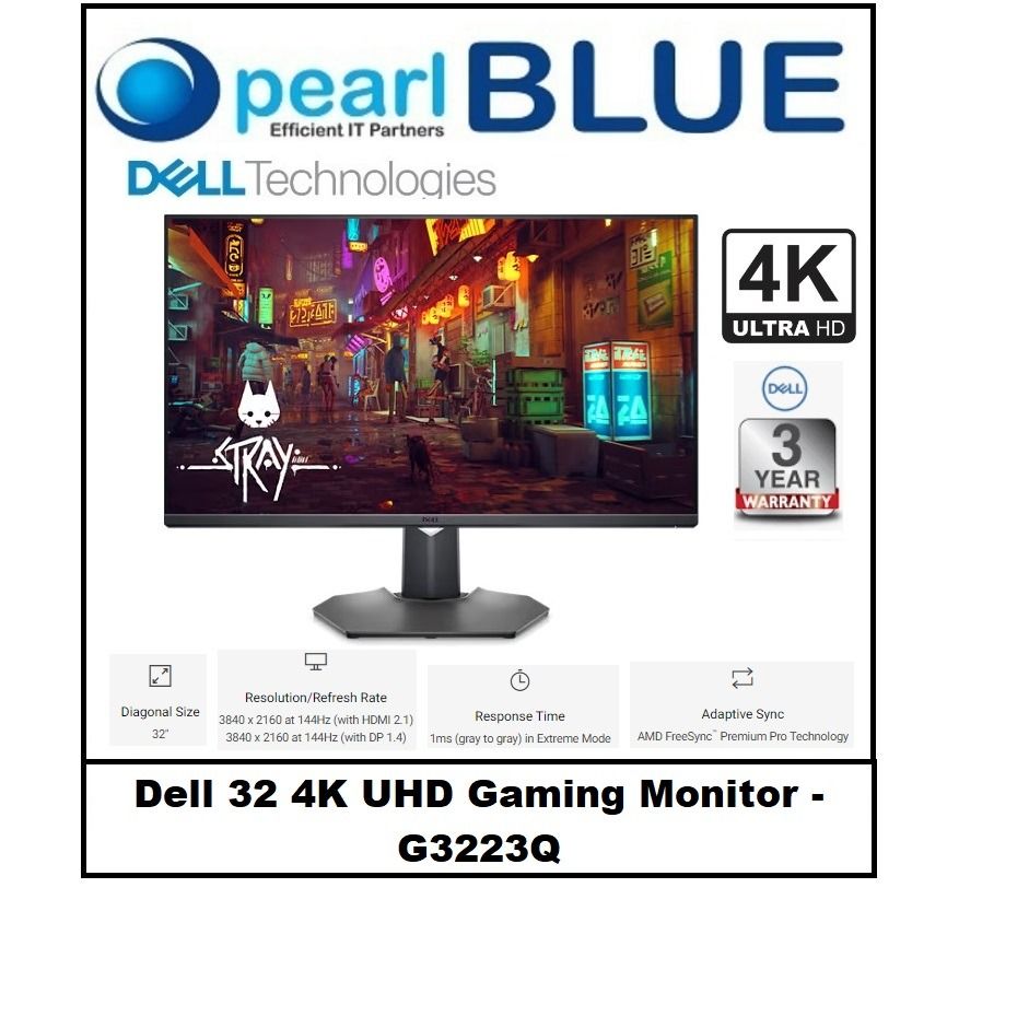Dell 32 4K UHD Gaming Monitor - G3223Q