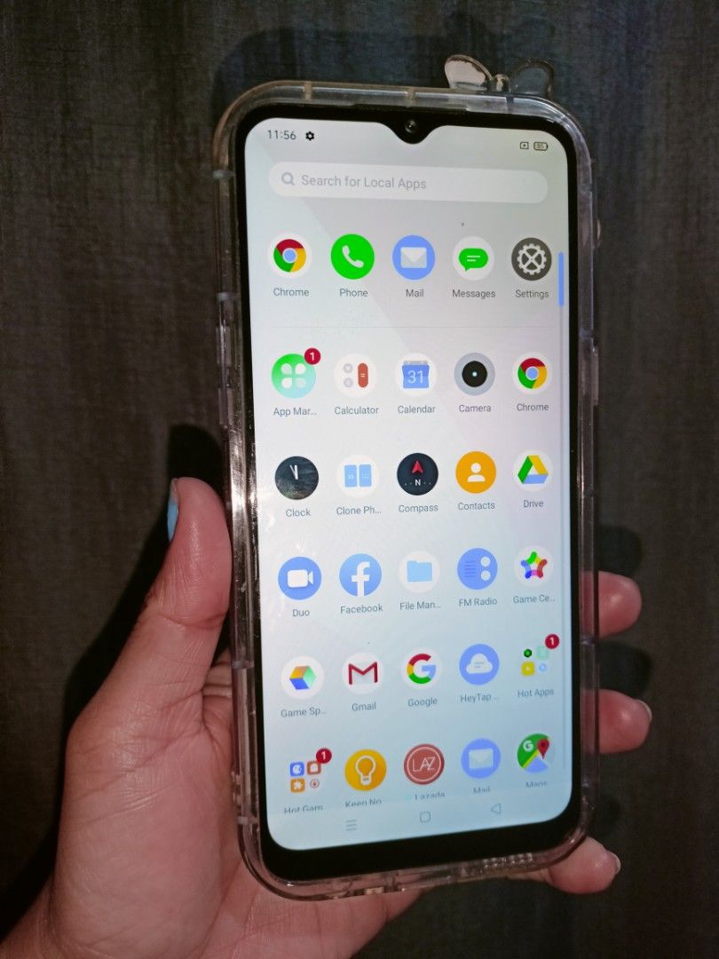 realme 5i (Category: Samsung) located in Caloocan City. Submitted by sarshajean06 (Listing ID 1260833228, Image 2). Description: Realme 5i P3500 w/ case and charger 🔥3/64GB 🔥💯%ORIGINAL 🔥version 10 🔥NO ISSUE 🔥GOOD FOR ML ,YOUTUBE ,TIKTOK PM SA INTERESTED 😊👍 #everyone.