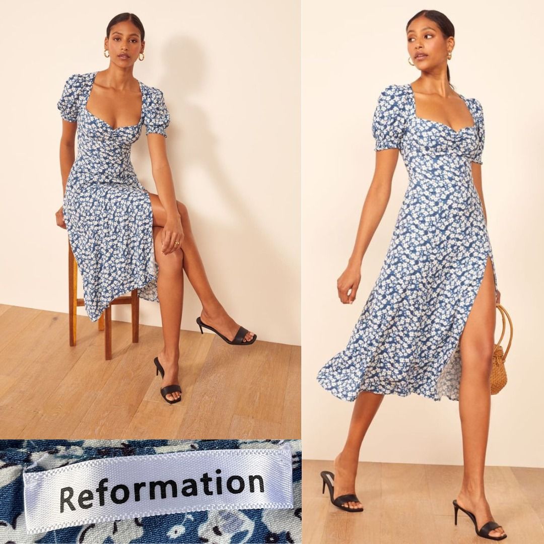 Pineapple dress reformation online