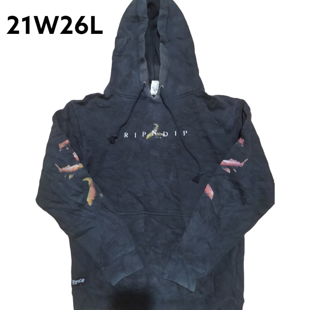 RiP n diP mother n fish hoddies vintage look Men s Fashion Tops Sets Hoodies on Carousell