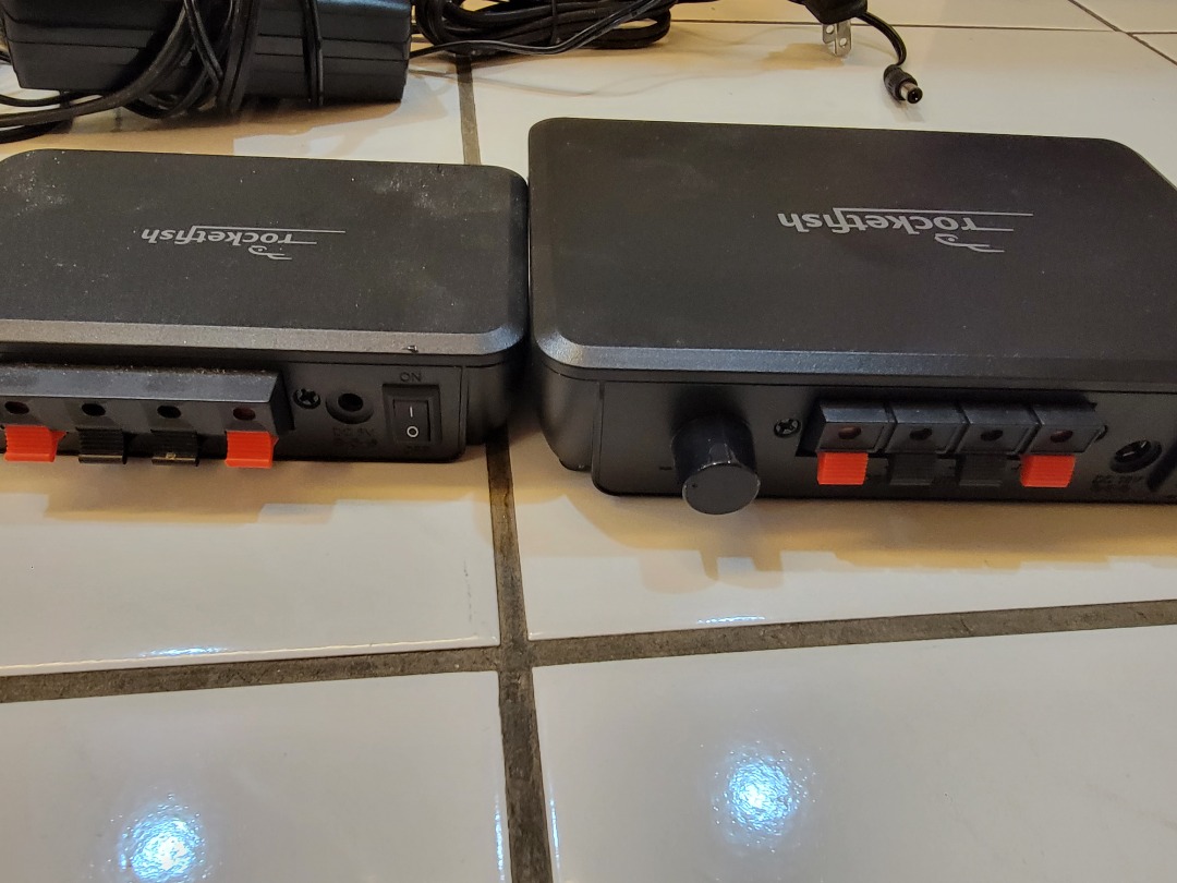 Rocketfish RFWRSK18 Wireless Rear Speaker Kit Black, Audio