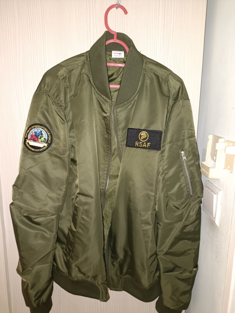 RSAF Bomber Jacket, Men's Fashion, Coats, Jackets and Outerwear on ...