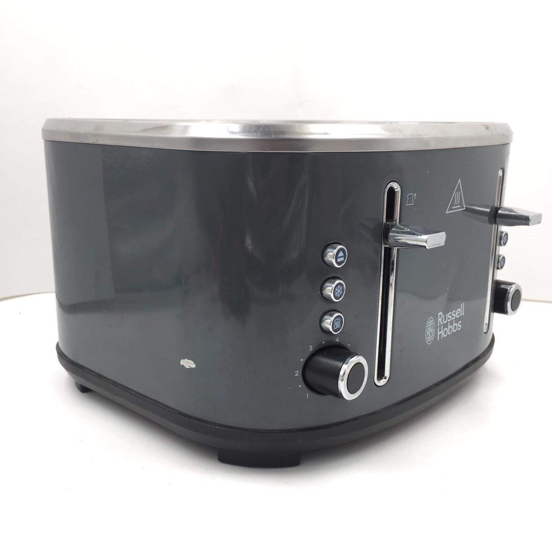 RUSSELL HOBBS Legacy Stainless Steel 4Slice Toaster 220volts, TV