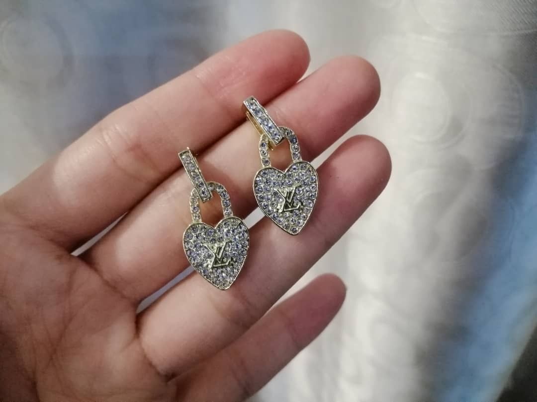 S925 cheap diamond earrings