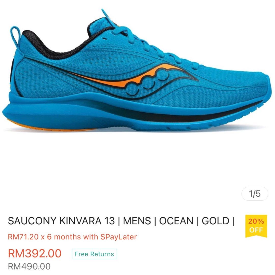 Saucony kinvara 3 mens gold deals