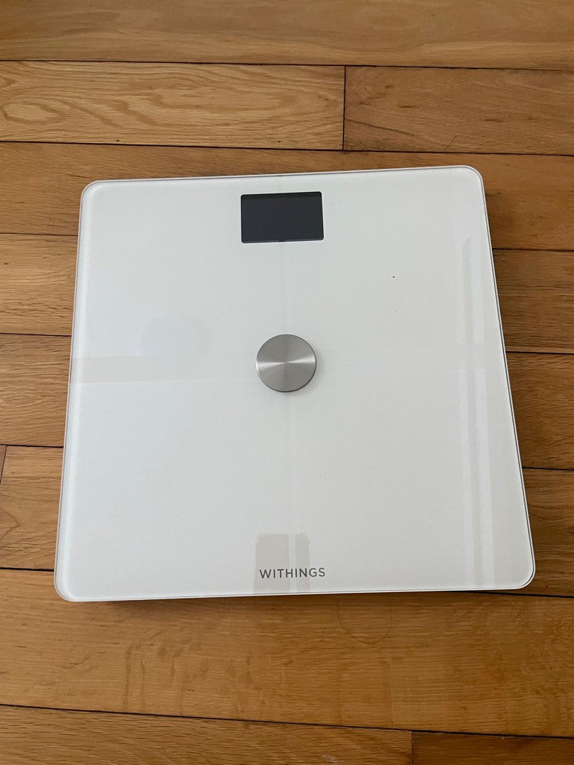 Scale for body weight and fat percentage, Health & Nutrition, Health ...