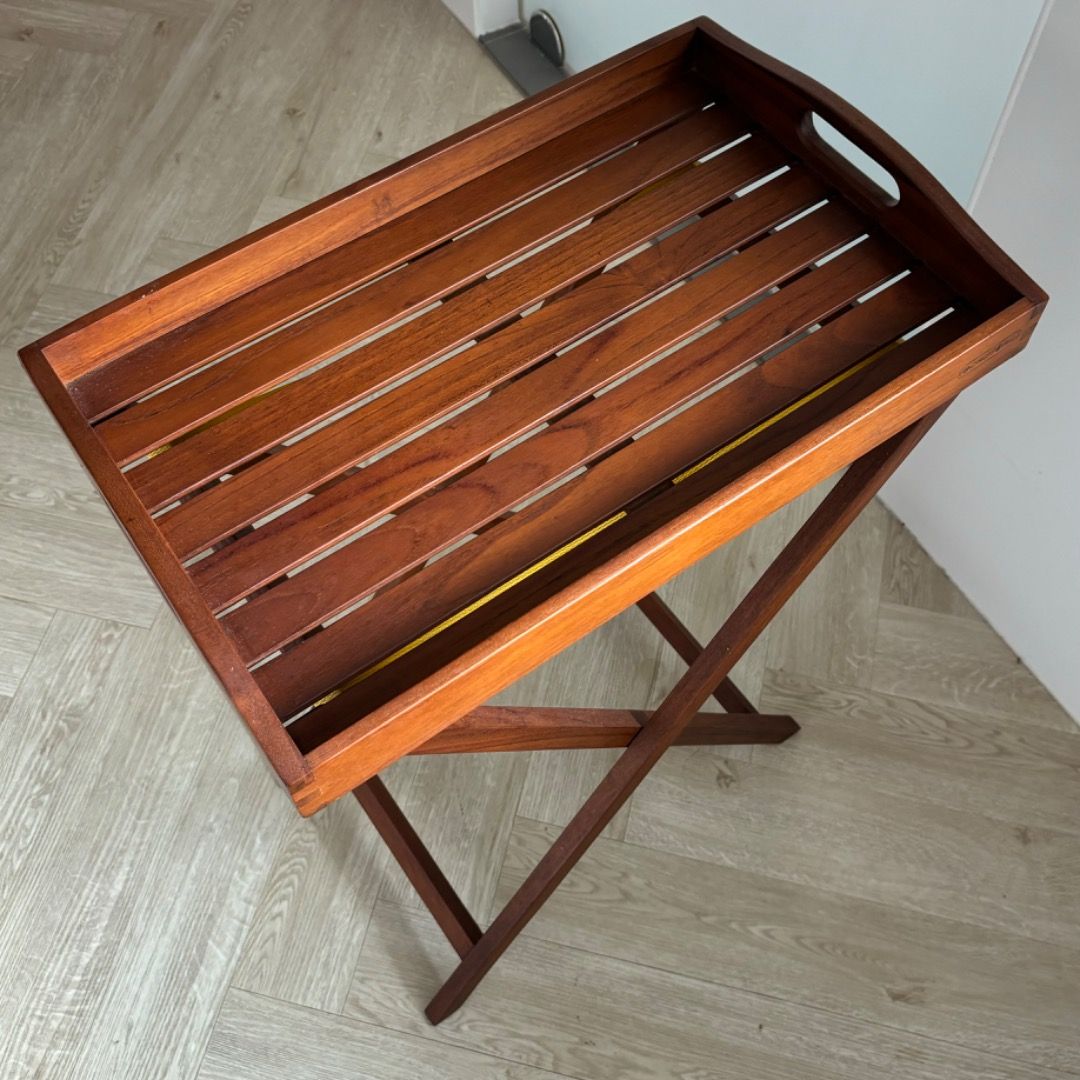Scanteak Butler Tray, Furniture & Home Living, Furniture, Tables & Sets ...