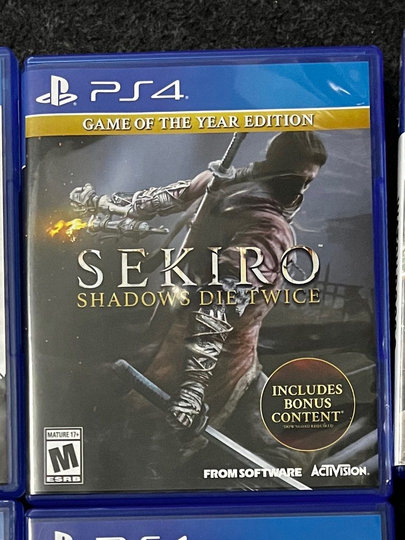 Sekiro Shadows Die Twice Game of the Year Edition - PS4 - New | Factory  Sealed