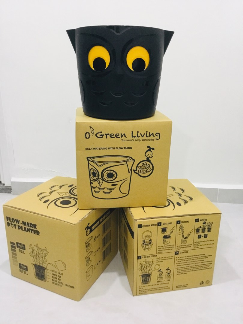 SelfWatering Pot/ Easy Way to Plant/UV Treated, Furniture & Home