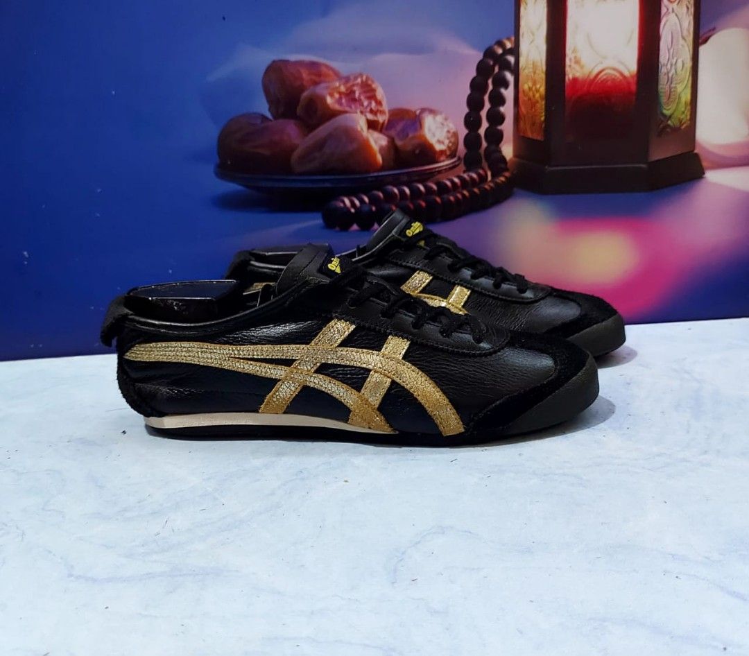 Sepatu Onitsuka Tiger Mexico 66 Rich Gold 1183A233 Size 39 5 25cm
