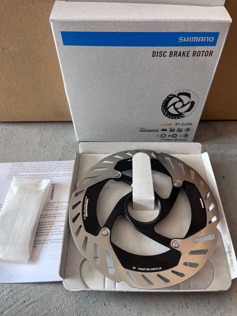 Shimano CL900 Disc Brake Rotor RT-CL900, Sports Equipment, Bicycles &  Parts, Parts & Accessories on Carousell