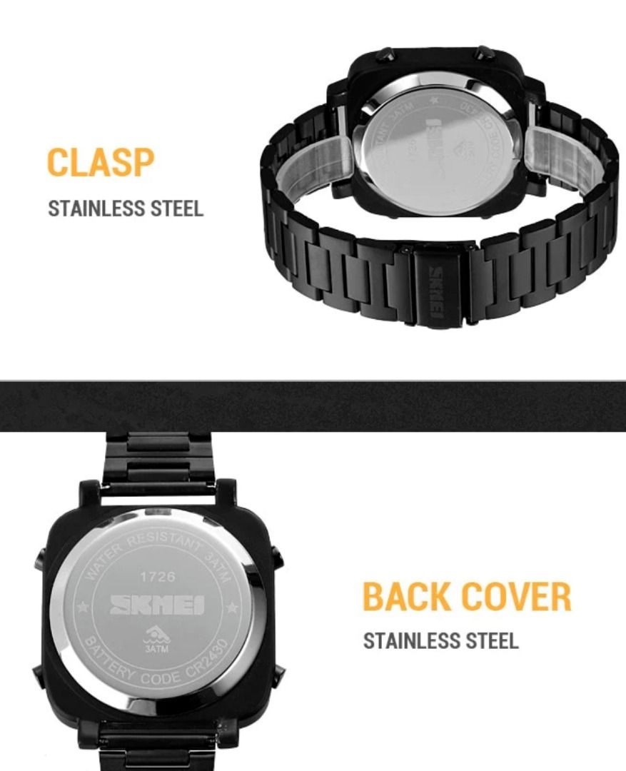 SK7 SKMEI 1726 Top Original Brand Business Men s Watches