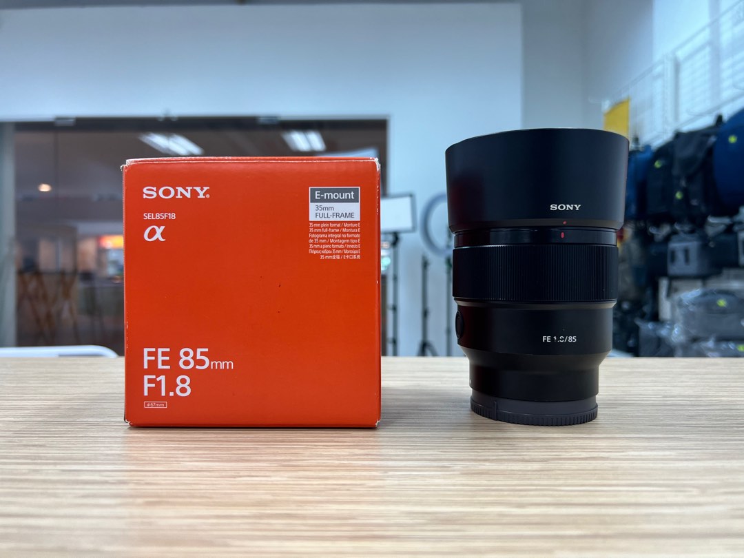 Sony FE85mmF1.8 SEL85F18α7ⅲ - レンズ(単焦点)