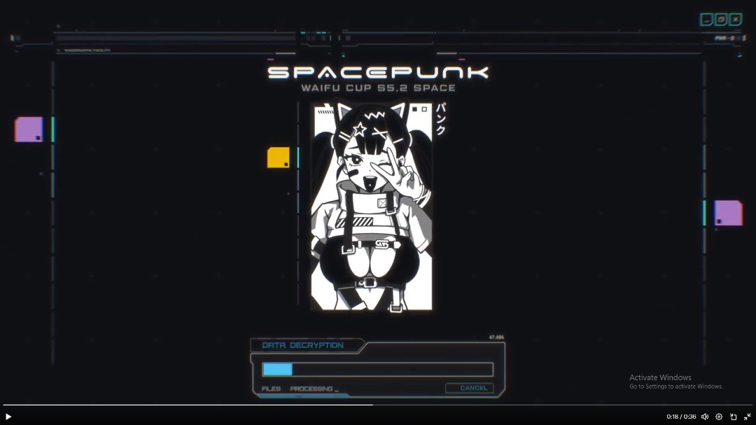 Space Punk GamerSupps Waifu Cup S5.2