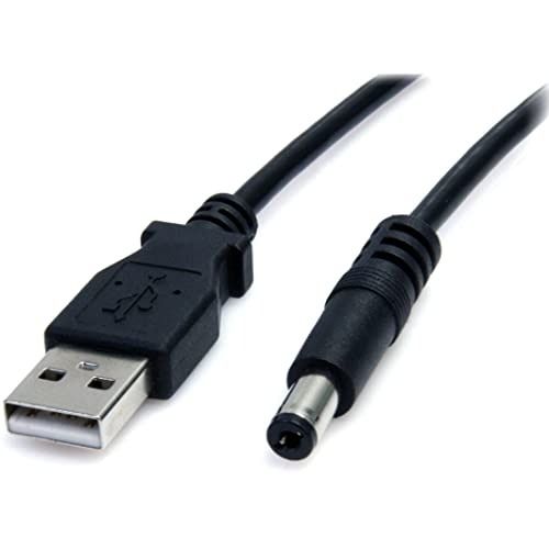 USB Type C 3.1 PD to 5.5mm Barrel Jack Cable - 12V 5A Output [1.2m