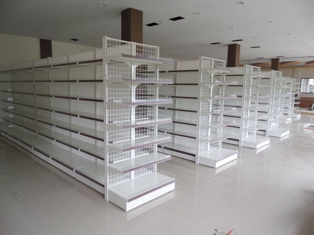 steel shelves racking standee, Furniture & Home Living, Furniture ...