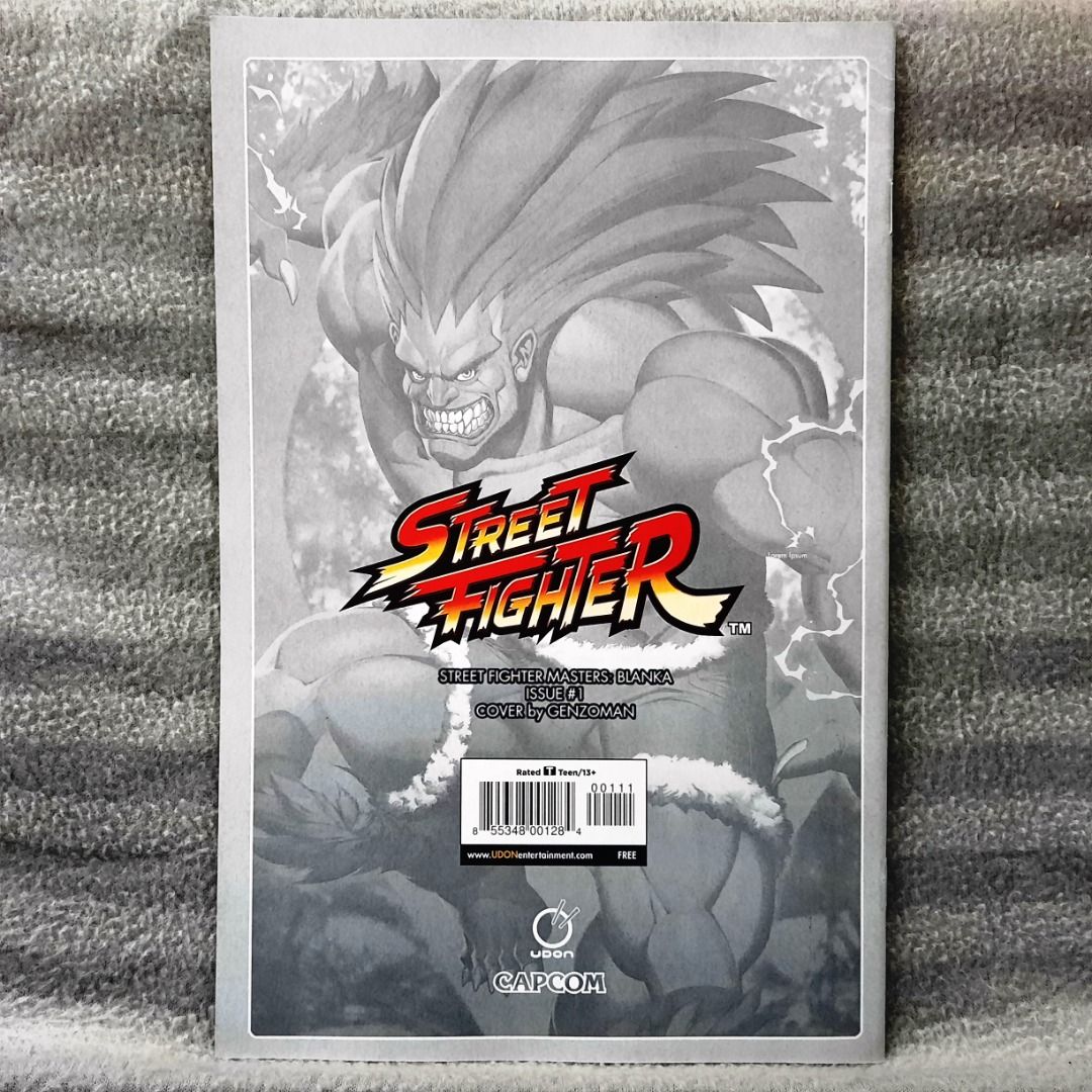 STREET FIGHTER MASTERS: BLANKA #1 - UDON EXCLUSIVE – UDON