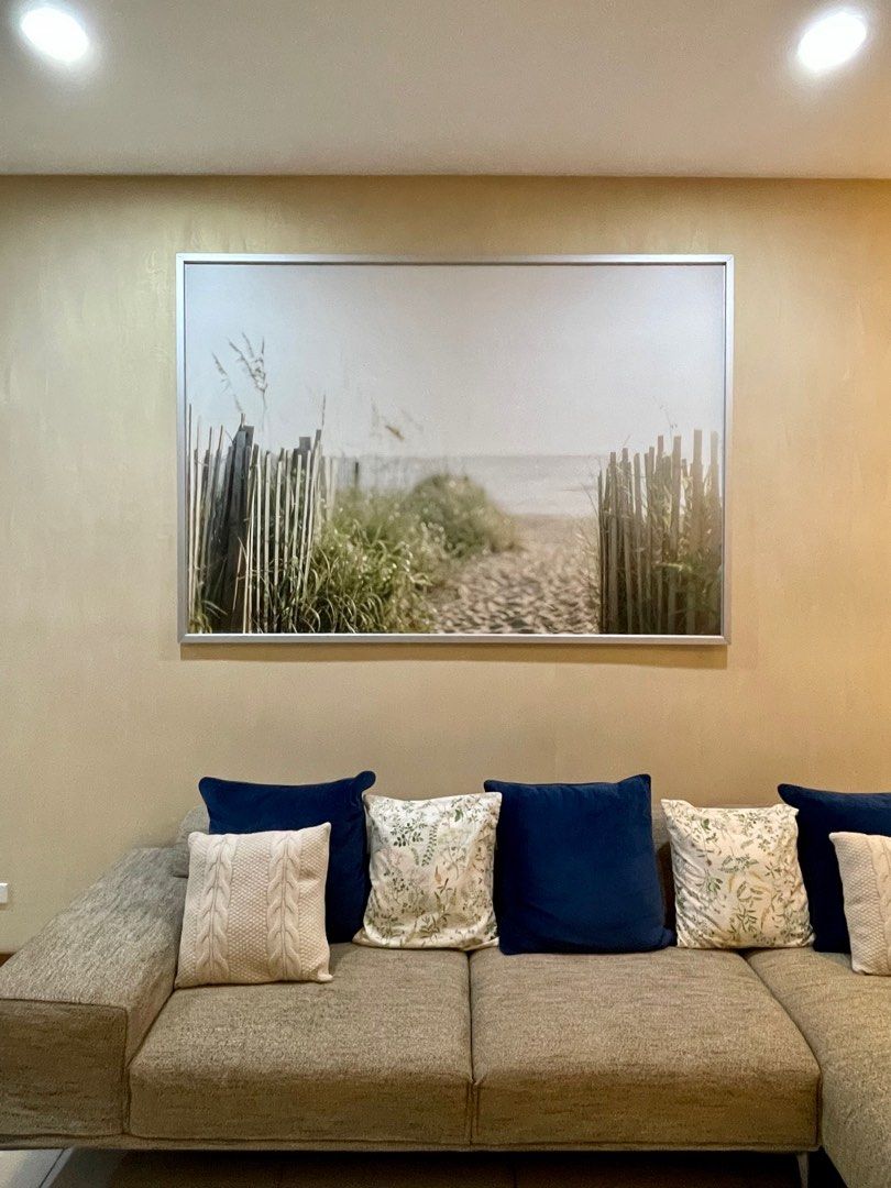 Stylish Canvas Wall Frame for Sale! (Category: Frames & Pictures) located in Mandaluyong City. Submitted by abbottworks (Listing ID 1260907091, Image 2). Description: Transform your space with this stylish and versatile wall frame crafted from durable canvas. Its modern design and neutral tones make it the perfect addition to any room, whether you’re aiming for a chic, minimalist look or a cozy, comfortable vibe. 🖼️ Size: 1.4 meters x 2 meters �