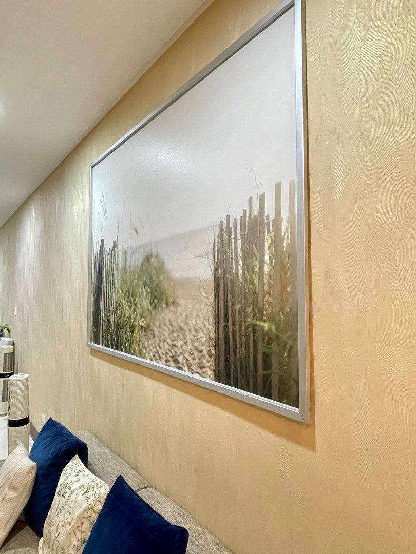 Stylish Canvas Wall Frame for Sale! (Category: Frames & Pictures) located in Mandaluyong City. Submitted by abbottworks (Listing ID 1260907091, Image 3). Description: Transform your space with this stylish and versatile wall frame crafted from durable canvas. Its modern design and neutral tones make it the perfect addition to any room, whether you’re aiming for a chic, minimalist look or a cozy, comfortable vibe. 🖼️ Size: 1.4 meters x 2 meters �