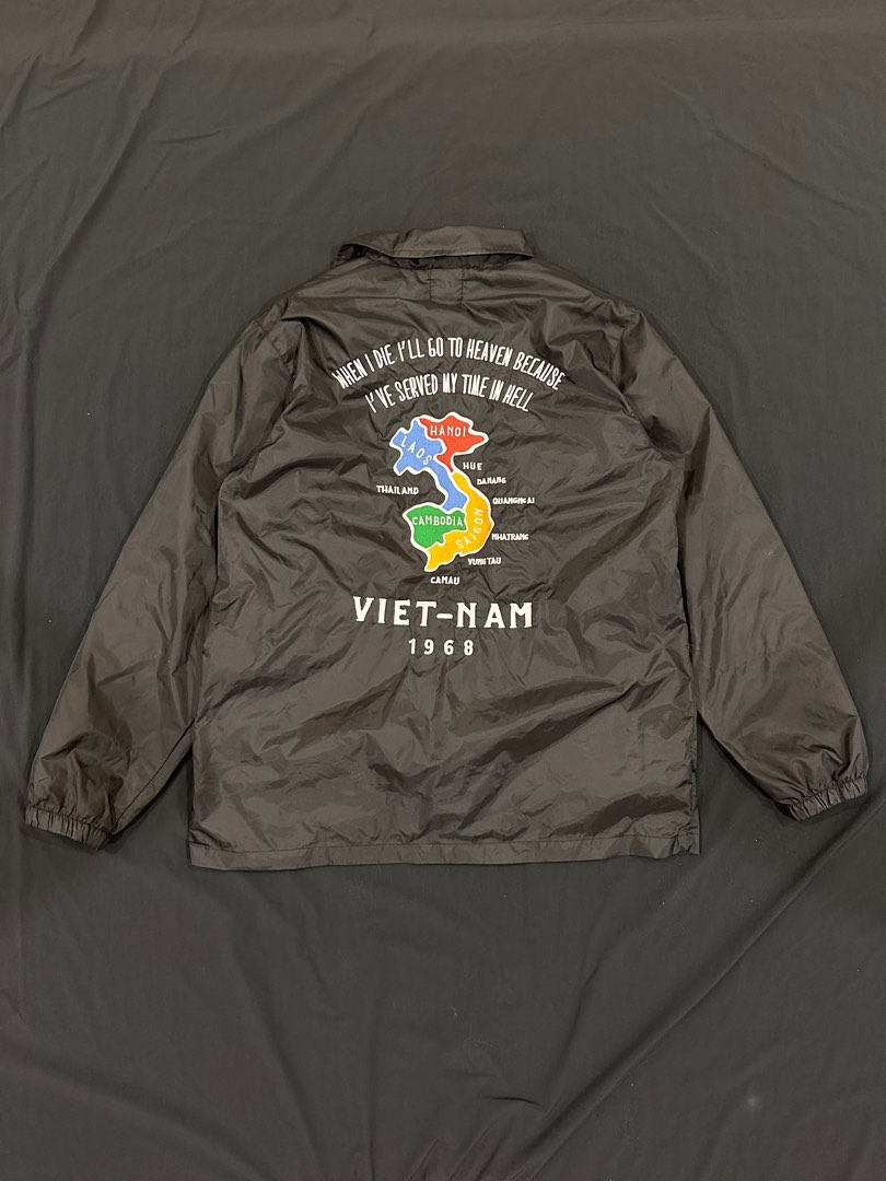 Sukajan Embroidery Coach Jacket, Men's Fashion, Coats, Jackets and