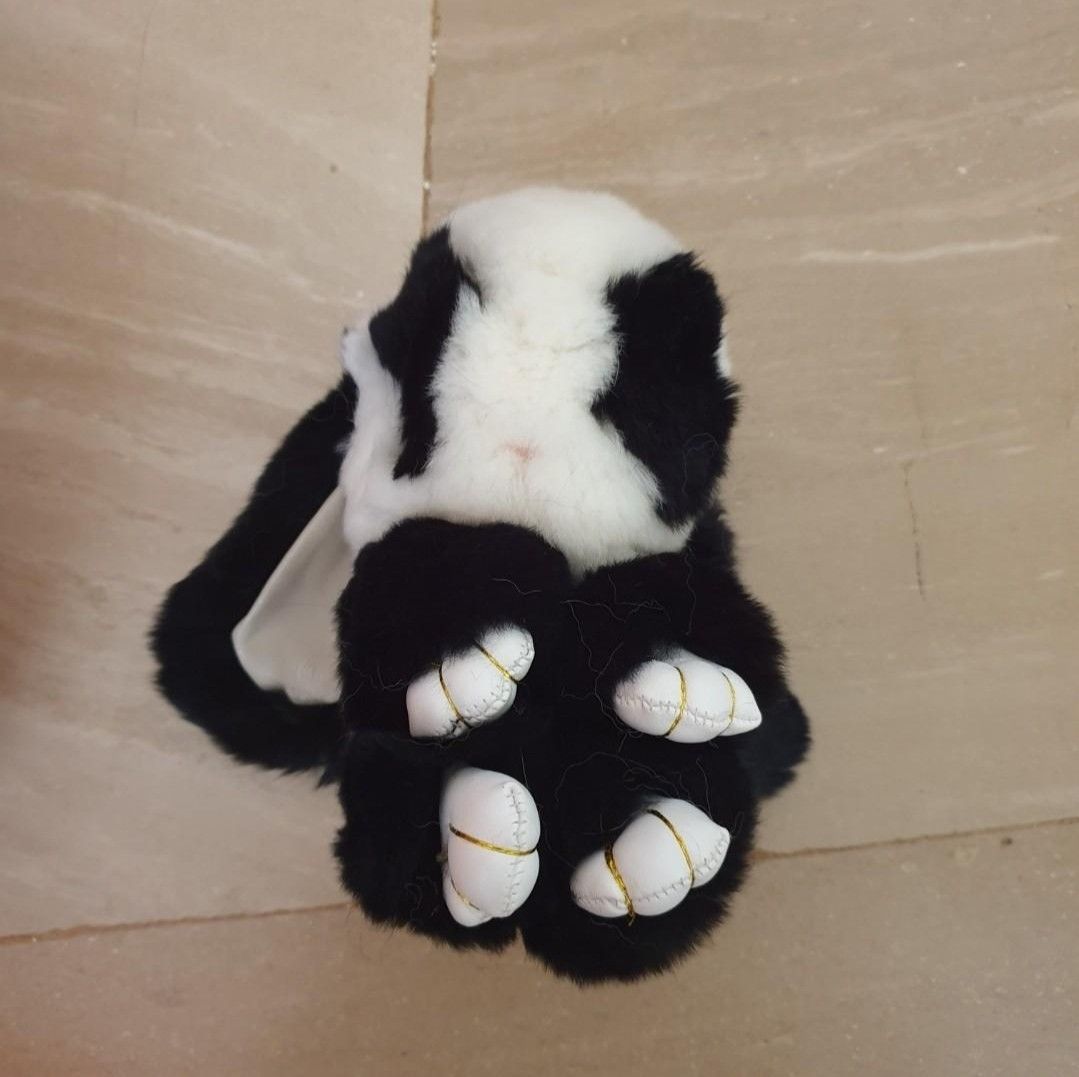 Super soft bunny best sale keychain