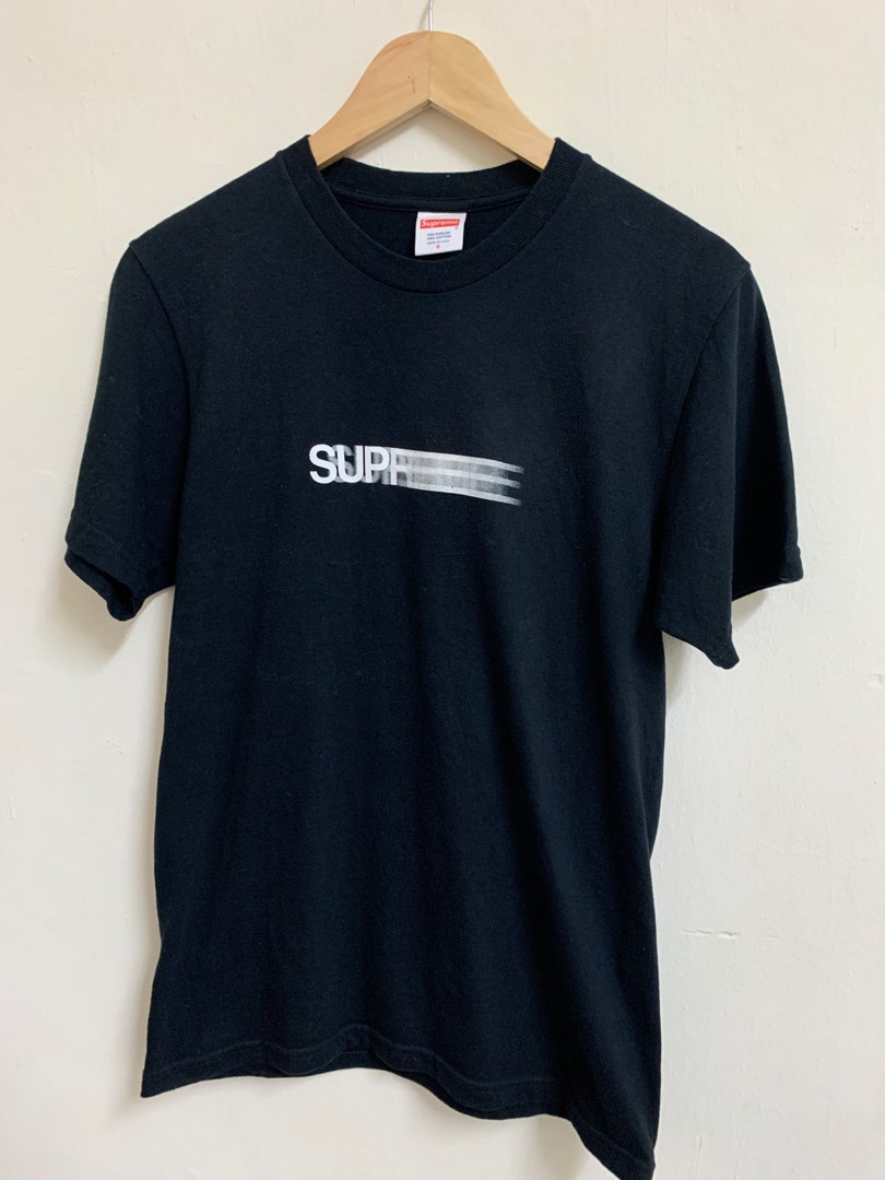 Supreme motion tshirt Men s Fashion Activewear on Carousell