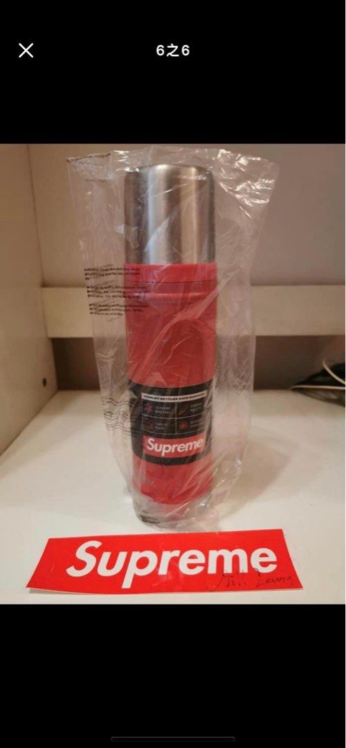 Supreme Stanley Vacuum Insulated bottle Red, 傢俬＆家居, 廚具和