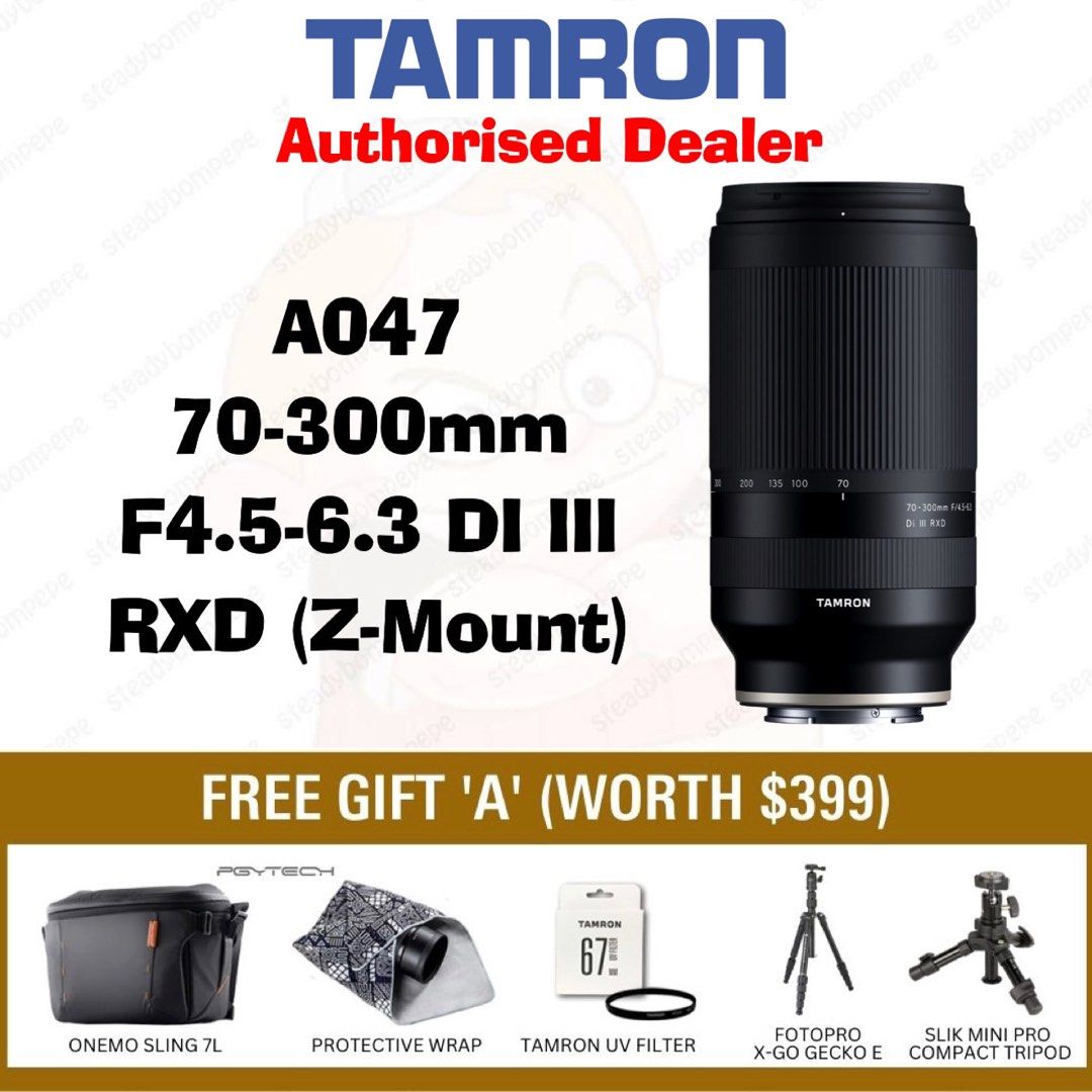 Tamron 70-300mm F4.5-6.3 DI III RXD (Model A047) Nikon Z Mount ...