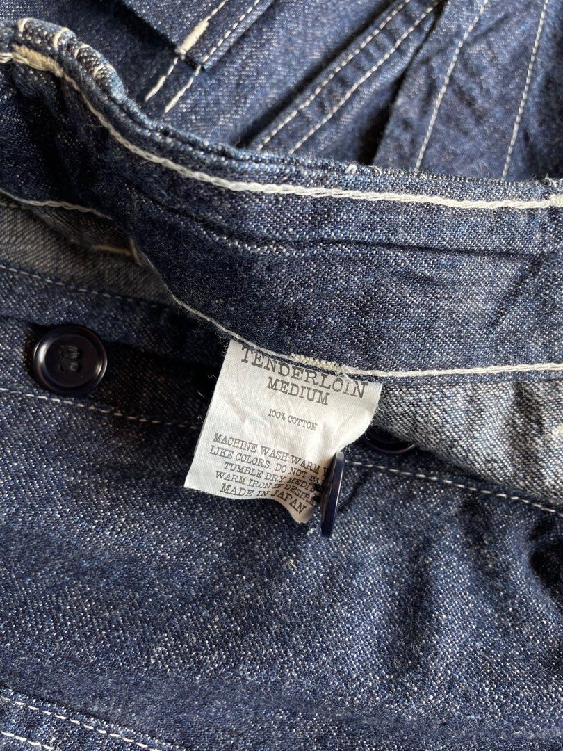 Tenderloin fatigue denim pants Nigel cabourn utility cargo Carhartt dickies barbour y2k