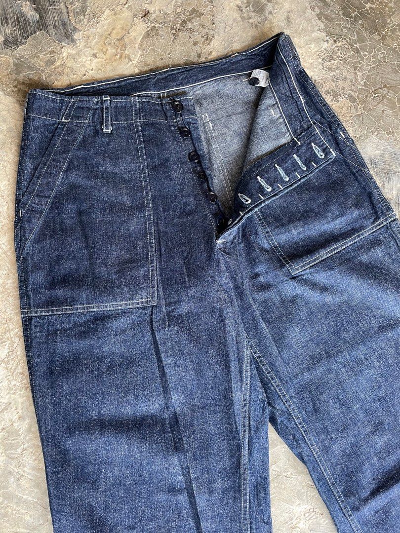 Tenderloin fatigue denim pants Nigel cabourn utility cargo Carhartt dickies barbour y2k