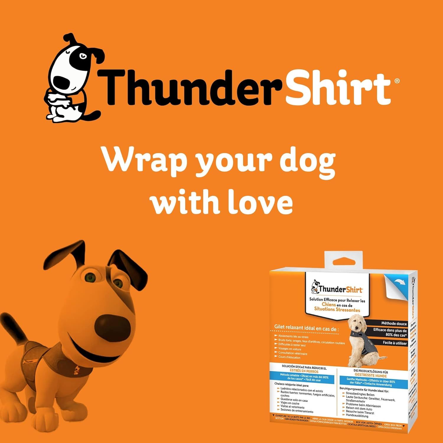 Thundershirt classic on sale dog anxiety jacket